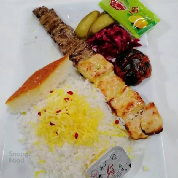 چلو کباب بختیاری ایران فود