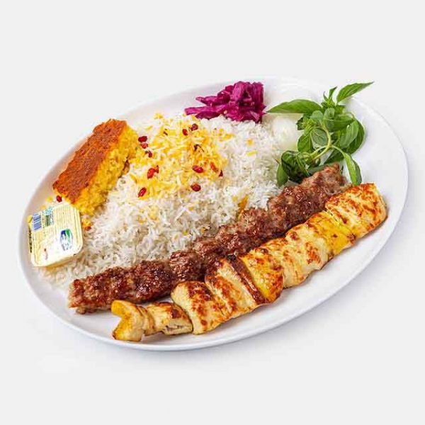 چلو کباب وزیری امامت مشهد ایران فود رستوران